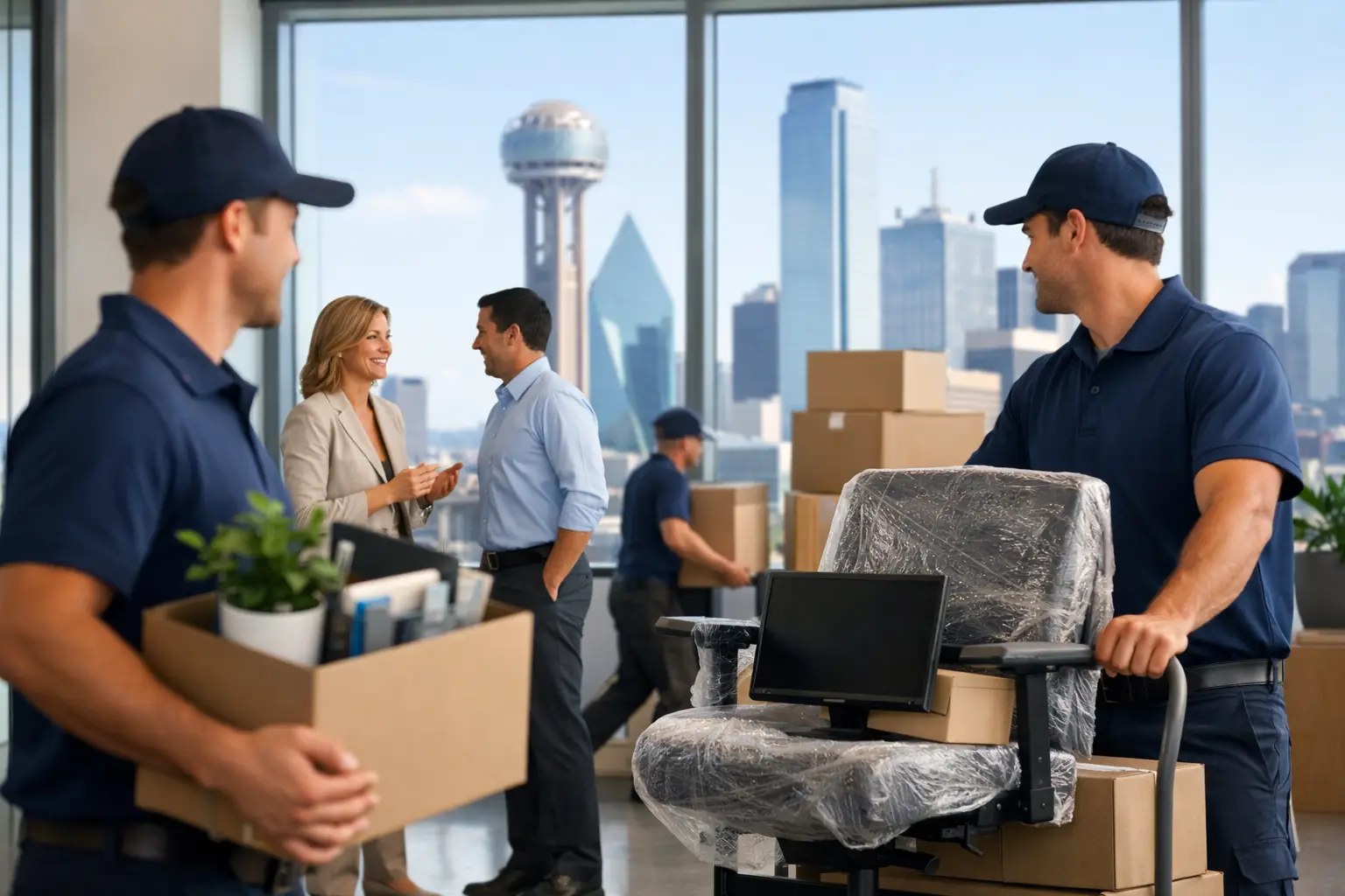 Dallas Office Movers for a Better Workday