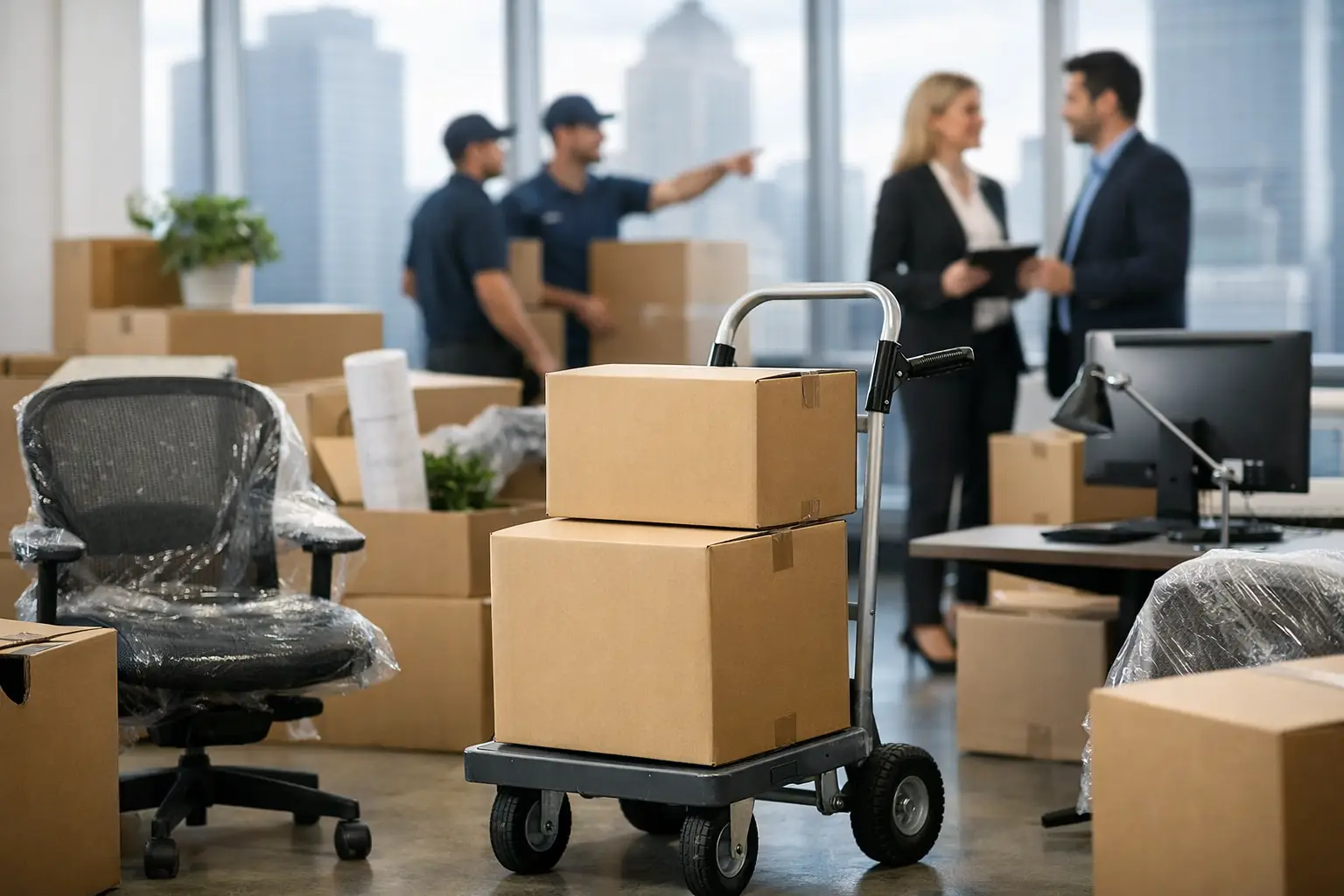 Commercial Moving Project Guide for DFW Offices