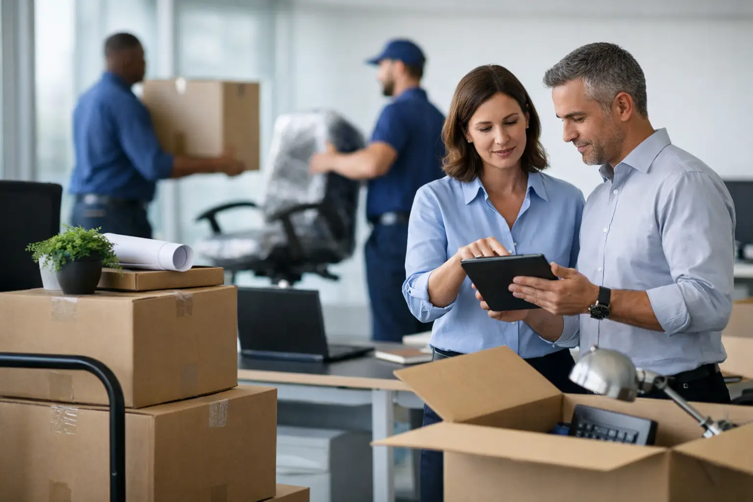 How to Coordinate an Office Move With Less Downtime