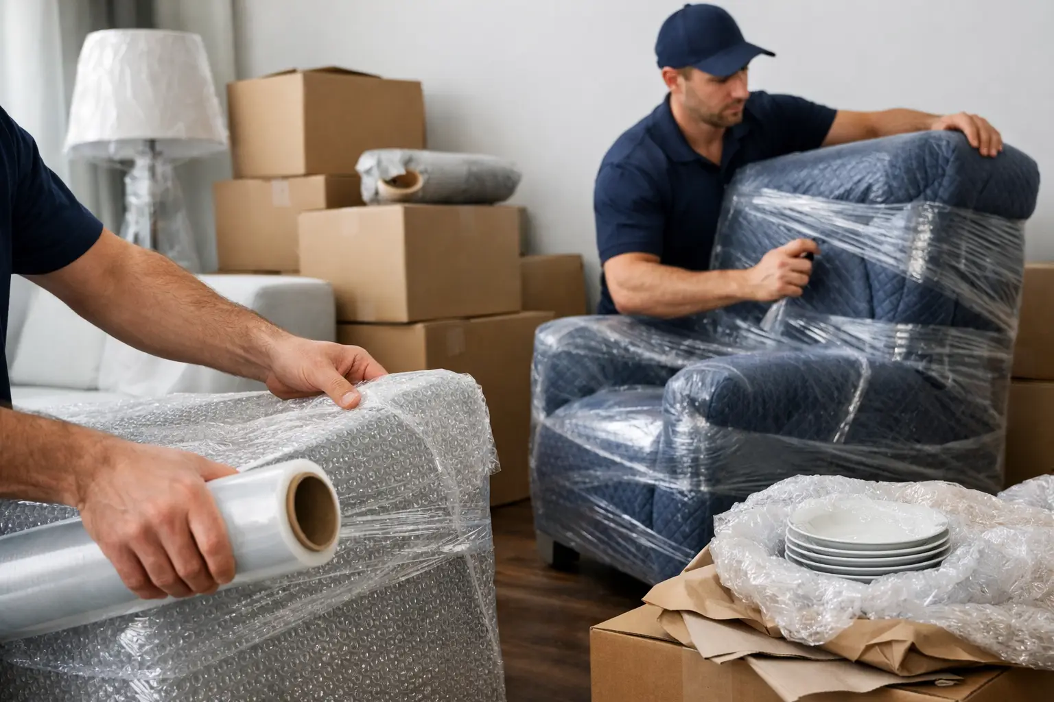 Professional Wrapping for Movers That Protects