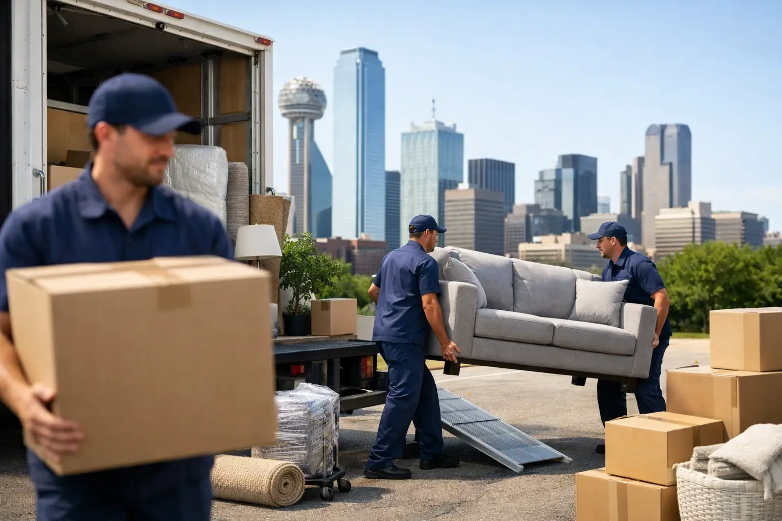 What Full Service Movers in Dallas Should Handle
