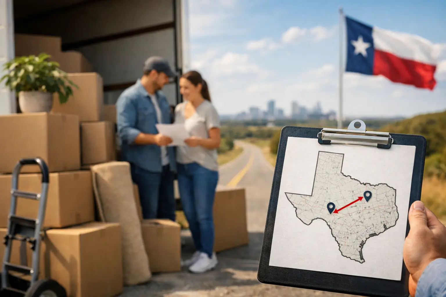 How to Plan Intrastate Relocation in Texas